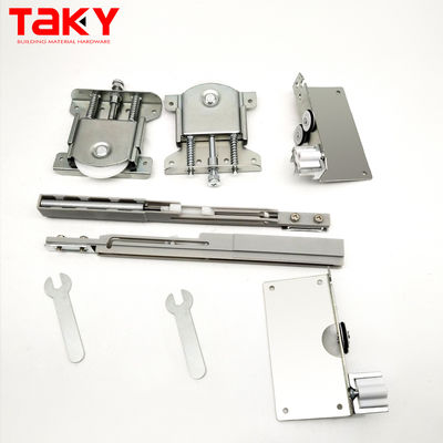 8.5cm*11cm Sliver Soft Close Sliding Wardrobe Door Rollers για εύκολη εγκατάσταση