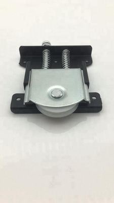 8.5cm*11cm Black Sliver Νότια Αμερική Χάλυβας Heavy Duty Groove Στρίβουσα πόρτα τροχό κυλίνδρων