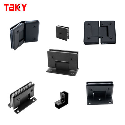 Τελευταία απόδοση 90 βαθμών Κάλκινο ντους γυαλί πόρτα Povit Χινγκ για σταθερό 8-12mm γυαλί