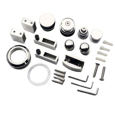 SS304 Τετράγωνο 30*10mm Μπαρ Ντους Στρίβοντας Δύο σωλήνα Εγκατάσταση με ασημένιο στυλ εμφάνισης
