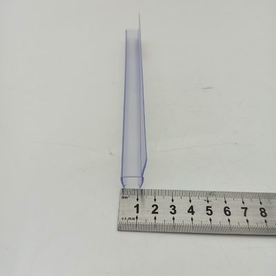 6-12mm γυαλί συμβατό 180 βαθμών PVC καουτσούκ H κανάλι κάτω γυαλί ντους σφραγίδα πόρτες ταινία