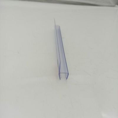 6-12mm γυαλί συμβατό 180 βαθμών PVC καουτσούκ H κανάλι κάτω γυαλί ντους σφραγίδα πόρτες ταινία