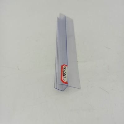 6-12mm γυαλί συμβατό 180 βαθμών PVC καουτσούκ H κανάλι κάτω γυαλί ντους σφραγίδα πόρτες ταινία