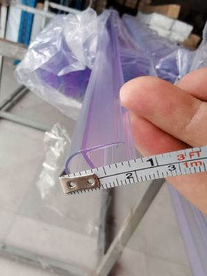 94 ιντσών Διαφανές PVC ελαστικό σφραγίδα πλαστική πόρτα ντους για εγγύηση και μακρά λειτουργία ανύψωσης