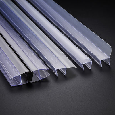Σφραγίδα σφραγίσματος πόρτας ντους PVC 6-12mm Διαφανής Αδιάβροχος