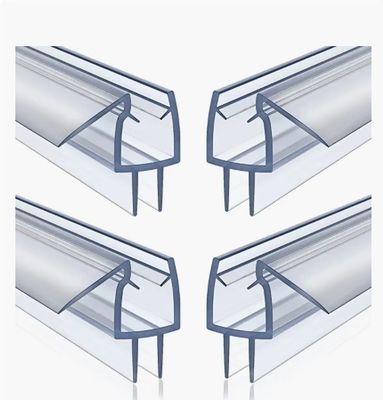 Διαφανής PVC σφραγίδα σφραγίσματος ντους για 3/8 ίντσες Frameless γυαλί πόρτες ντους 2000MM μήκος