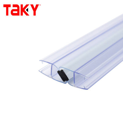 Χωρίς πλαίσιο μαγνητικό PVC αδιάβροχο στελέχωμα ταινία για 6mm 8mm 10mm γυάλινο ντους συρόμενη πόρτα