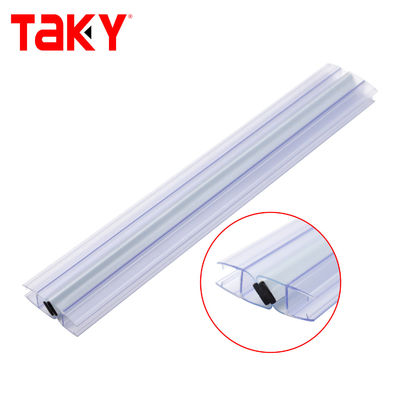 Χωρίς πλαίσιο μαγνητικό PVC αδιάβροχο στελέχωμα ταινία για 6mm 8mm 10mm γυάλινο ντους συρόμενη πόρτα