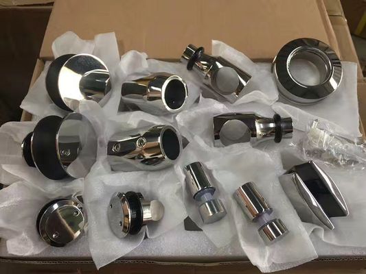Ξενοδοχείο μπάνιο Essential Σύγχρονη SS304 καθρέφτης συρόμενη πόρτα ντους για ανακαίνιση