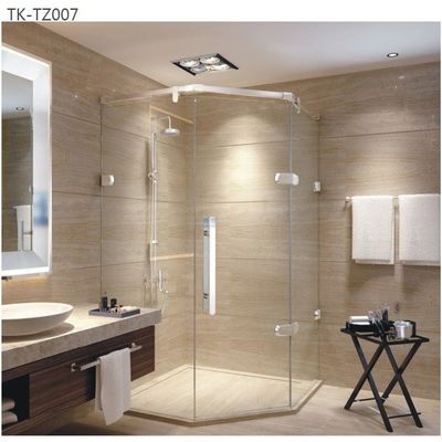 Ξενοδοχείο μπάνιο Essential Σύγχρονη SS304 καθρέφτης συρόμενη πόρτα ντους για ανακαίνιση