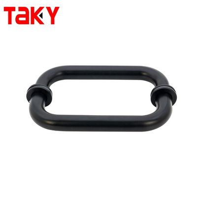 1.0mm πάχος 6 ιντσών λαβή για την πόρτα ντους και μακρύ ξενοδοχείο μπάνιο λαβή γυαλί πόρτα