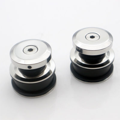 10-12 mm παχιά ασφαλή γυάλινη διπλή πόρτα συρόμενη πόρτα για γραφείο