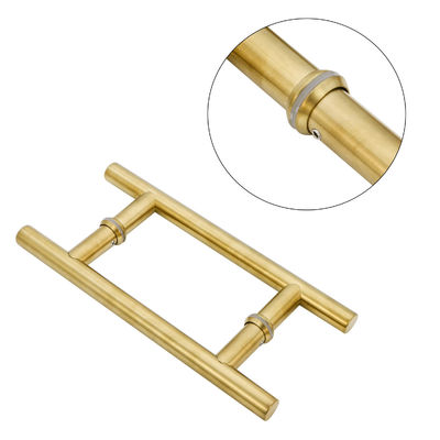 TK-H003 Luxury Steel Door Handle με φινίρισμα sliver και προηγμένο σάτινο / γυαλισμένο σχέδιο