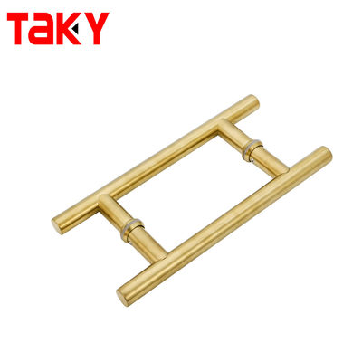 TK-H003 Luxury Steel Door Handle με φινίρισμα sliver και προηγμένο σάτινο / γυαλισμένο σχέδιο