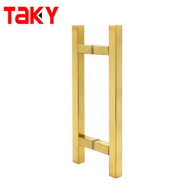 TK-H003 Luxury Steel Door Handle με φινίρισμα sliver και προηγμένο σάτινο / γυαλισμένο σχέδιο