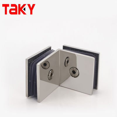 Ανθεκτικές λαβές ντους 45*45mm για θραυσμένο γυαλί που τοποθετούνται στη γωνία της πόρτας του μπάνιου