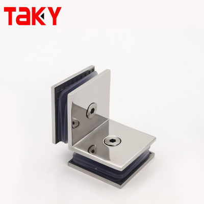 Ανθεκτικές λαβές ντους 45*45mm για θραυσμένο γυαλί που τοποθετούνται στη γωνία της πόρτας του μπάνιου