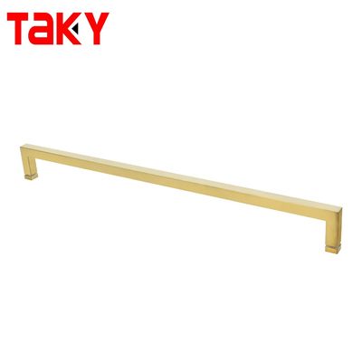1.0mm πάχος τετράγωνο γυάλινο λαβή για πόρτα ντους SS304 ανθεκτικό στη διάβρωση