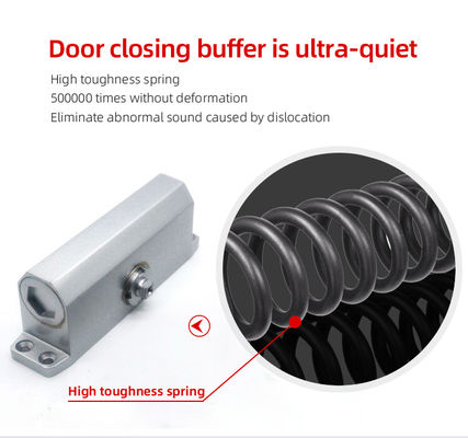 Υδραυλικός μηχανισμός πόρτας αλουμινίου βαρέως τύπου 60KG Ρυθμιζόμενης ταχύτητας