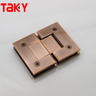 Εξαρτήματα μπάνιου 180 μοιρών από ανοξείδωτο χάλυβα, σφιγκτήρας γυαλιού, μεντεσέδες πόρτας ντους