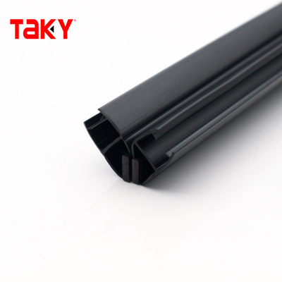 Διαφανής σφραγίδα στεγανοποίησης PVC για πόρτα ντους, 8-10mm, αδιάβροχη