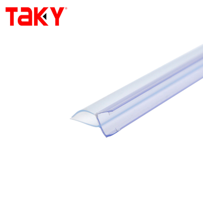 Διαφανές PVC πόρτες ντους σφραγίδα σφραγίδα 10MM Αδιάβροχο