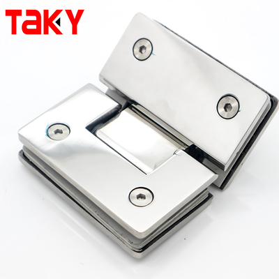 Μεντεσές ντους πόρτας 135 μοιρών για τετράγωνο γυάλινο πάνελ, αυτοκλειόμενος