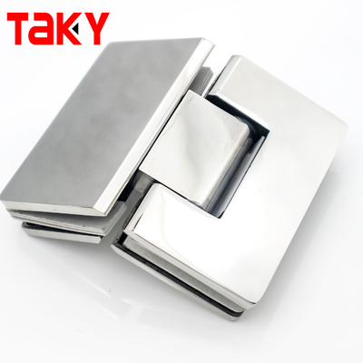 Μεντεσές ντους πόρτας 135 μοιρών για τετράγωνο γυάλινο πάνελ, αυτοκλειόμενος