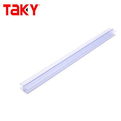 Σφραγιστικό λωρίδα PVC αδιάβροχο για ντους με συρόμενη πόρτα από γυαλί χωρίς πλαίσιο