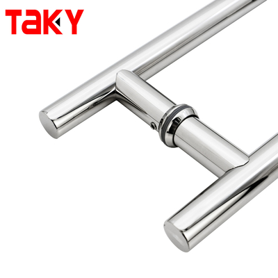 Βαρύ τύπος στρογγυλός σωλήνας H σχήμα διπλής ώθησης τραβήγμα γυαλί λαβή