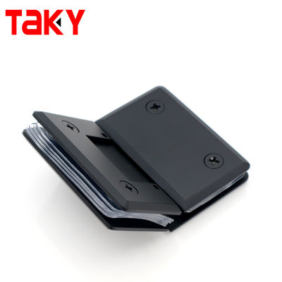 Από ανοξείδωτο χάλυβα μεντεσέ καμπίνας ντουζιέρας Μαύρος μεντεσές ντουζιέρας από γυαλί σε γυαλί