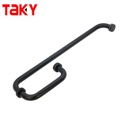 Εύκολη εγκατάσταση Τύπου G από ανοξείδωτο ατσάλι Λαβή ντουζιέρας ξενοδοχείου Μπάρα πετσετών Γυάλινη λαβή έλξης πόρτας