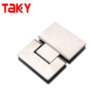 Μεταβατικό γυάλινο σφιγκτήρα μπάνιου 180 μοιρών, μεντεσέδες από γυάλινη πόρτα ντους με σκελετό