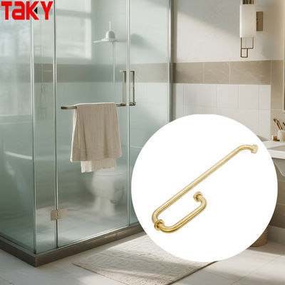 G Type Shower Glass Handle Stainless Steel Hotel Towel Bar Glass Door Pull Handle