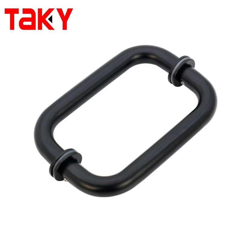1.0mm πάχος 6 ιντσών λαβή για την πόρτα ντους και μακρύ ξενοδοχείο μπάνιο λαβή γυαλί πόρτα