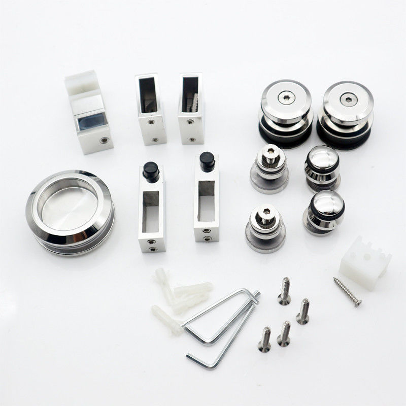 10-12 mm παχιά ασφαλή γυάλινη διπλή πόρτα συρόμενη πόρτα για γραφείο