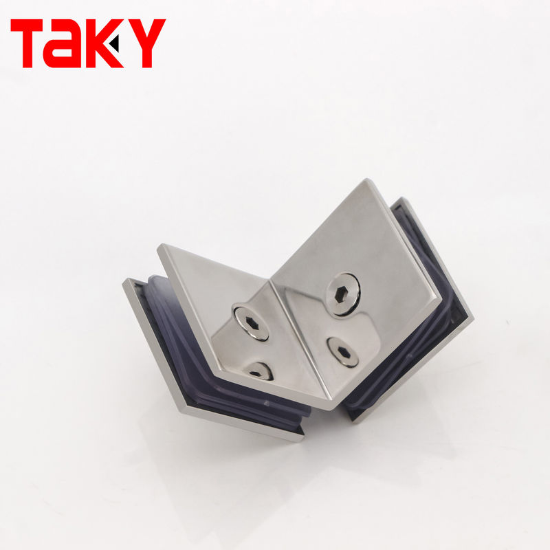Ανθεκτικές λαβές ντους 45*45mm για θραυσμένο γυαλί που τοποθετούνται στη γωνία της πόρτας του μπάνιου