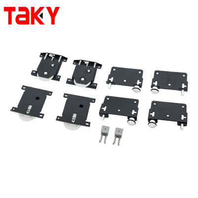 Καλή τιμή Διάρκεια ζωής Αλουμινίου Στρώσιμη πόρτα Σιδηρόδρομος και τροχούς για σύγχρονη ρούχα Hardware Fitting σε απευθείας σύνδεση