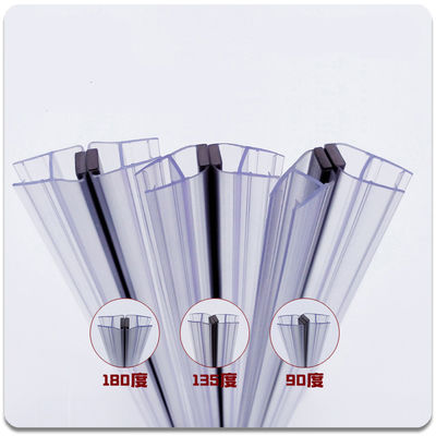 Καλή τιμή Διαφανή γυάλινες πόρτες σχεδιασμός αδιάβροχο γυάλινο ντους πόρτες σφραγίδα ταινία για 6-12MM σε απευθείας σύνδεση