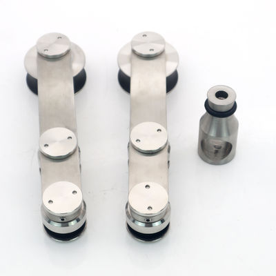 Καλή τιμή Εργαλεία για σύστημα συρόμενων θυρών από χρωμική πλάκα για ξύλινα περιβλήματα ντους χωρίς πλαίσιο από γυαλί σε απευθείας σύνδεση