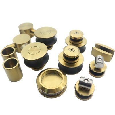 Καλή τιμή Υψηλής σκληρότητας και ανθεκτικής αντοχής εξαρτήματα διακινούμενων θυρών για μεμονωμένες γυάλινες πόρτες σε πολωνικό χρυσό σε απευθείας σύνδεση