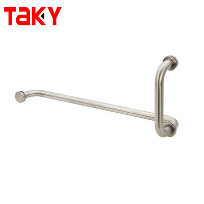 Καλή τιμή Ξενοδοχείο Ασημένιο Ντους Κλειδί Δωμάτιο Γυάλινη πόρτα Πίσω προς την πλάτη πετσέτα Μπαρ τραβήξτε λαβή σε απευθείας σύνδεση