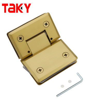 Καλή τιμή Σλιβέρ/Μαύρο 135 βαθμών γυαλί προς γυαλί Χάντζες ντους με κατασκευή από ανοξείδωτο χάλυβα σε απευθείας σύνδεση