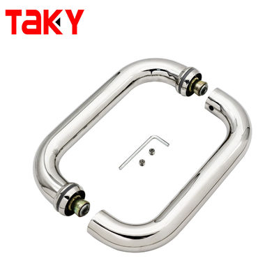 Καλή τιμή Ανθεκτικές αλουμινένιες διπλής όψης γυάλινες πόρτες για εξωτερικές εφαρμογές σε απευθείας σύνδεση