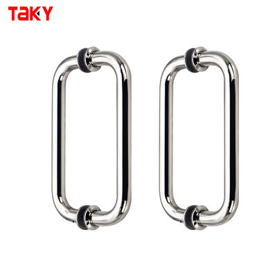 Καλή τιμή Ξενοδοχείο μπάνιο ντους γυάλινη πόρτα τραβήξτε λαβή από ανοξείδωτο χάλυβα 304 λαβή πόρτα γυαλί σε απευθείας σύνδεση