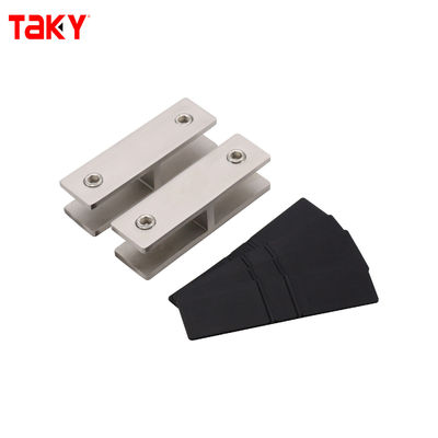 Καλή τιμή Σφιγκτήρας γυάλινου κιγκλιδώματος από ανοξείδωτο χάλυβα 180 μοιρών χωρίς πλαίσιο σε απευθείας σύνδεση