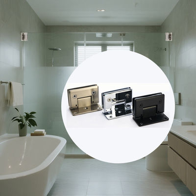 Καλή τιμή Μεντεσές πόρτας από γυαλί από ανοξείδωτο χάλυβα μπάνιου 90 μοιρών, μεντεσές πόρτας από γυαλί σε τοίχο σε απευθείας σύνδεση