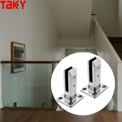 Καλή τιμή Ρυθμίσιμο 8-12MM τετραγωνικό ατσάλινο μπουλτό κάτω Spigot γυάλινο κάγκελο λαβή σε απευθείας σύνδεση