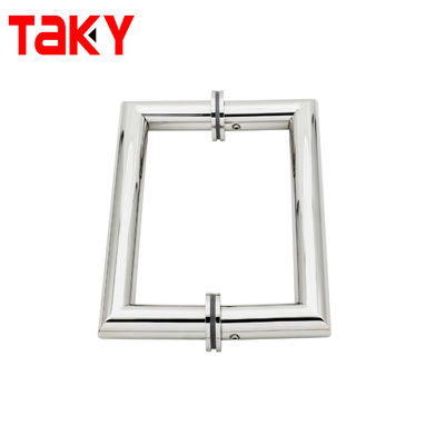 SS304 Ατσάλινο γυάλινο πόρισμα με 203*203*19*1.0mm Μέγεθος και σύγχρονο σχεδιασμό για ντους και μπάνιο