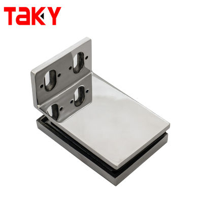 Σύγχρονη μαλακή κλειστή στερεή μπρούντζο γυάλινη πόρτες ντους για 8-12mm χωρίς πλαίσιο πόρτες ντους